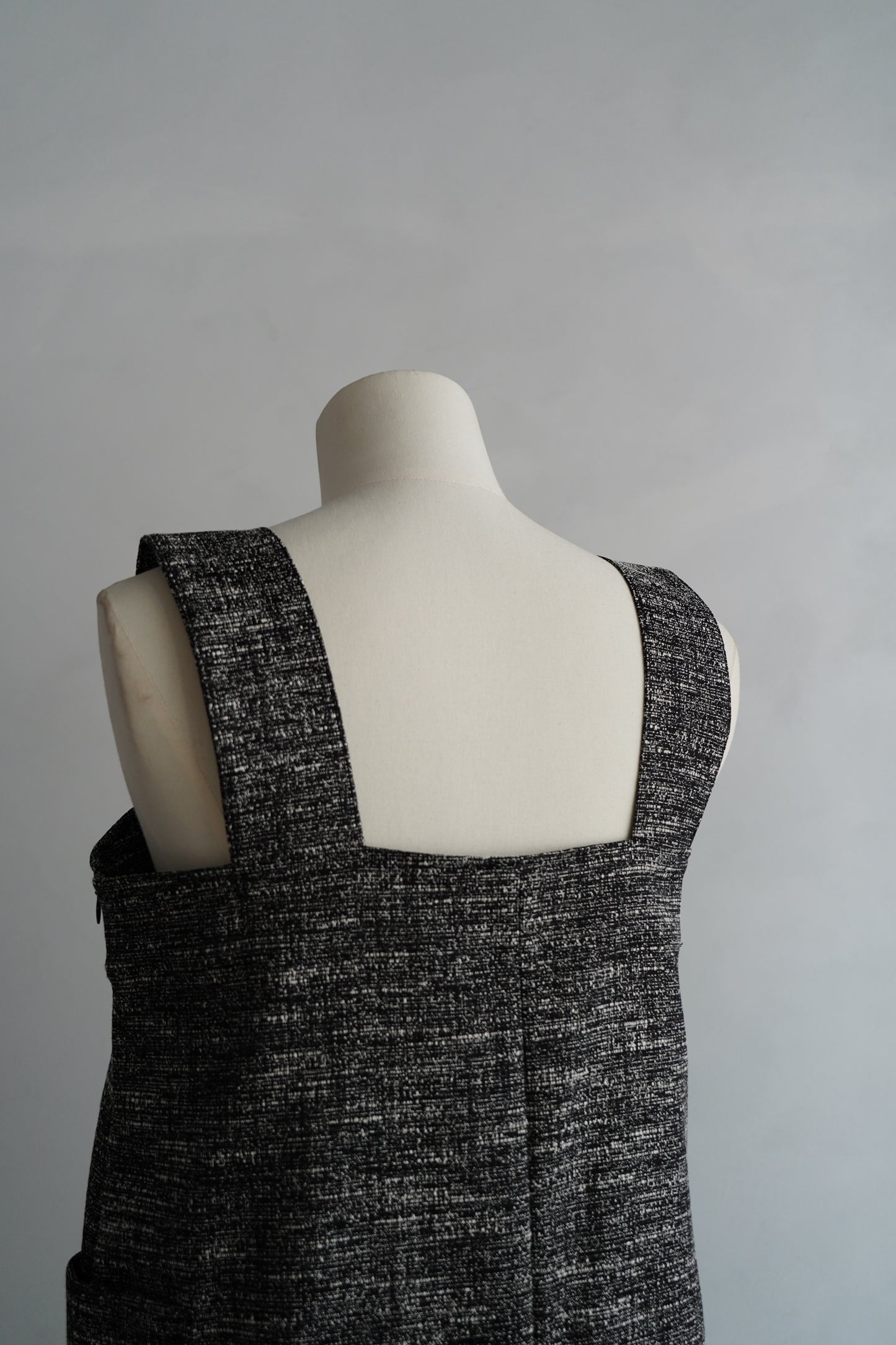 Jacquard Dress / BLACKWHITE -5月20日発送-