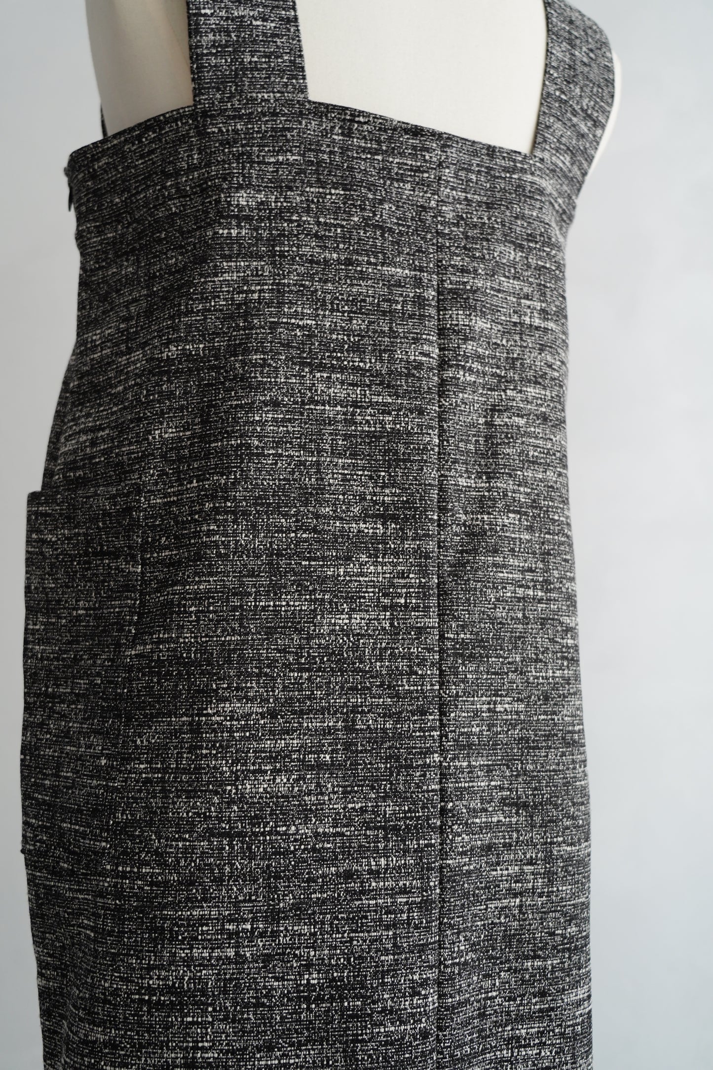 Jacquard Dress / BLACKWHITE -5月20日発送-