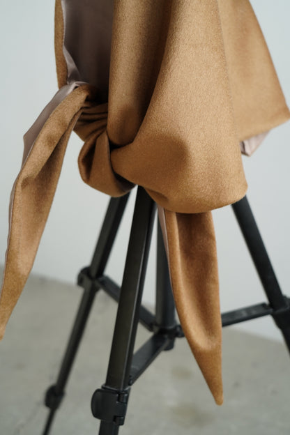 【12月15日までの限定販売】Cashmere Stole / CAMEL -12月20-22日発送-