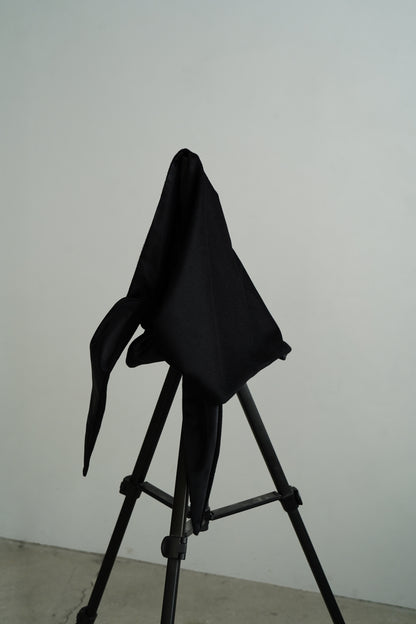 【12月15日までの限定販売】Cashmere Stole / BLACK -12月20-22日発送-