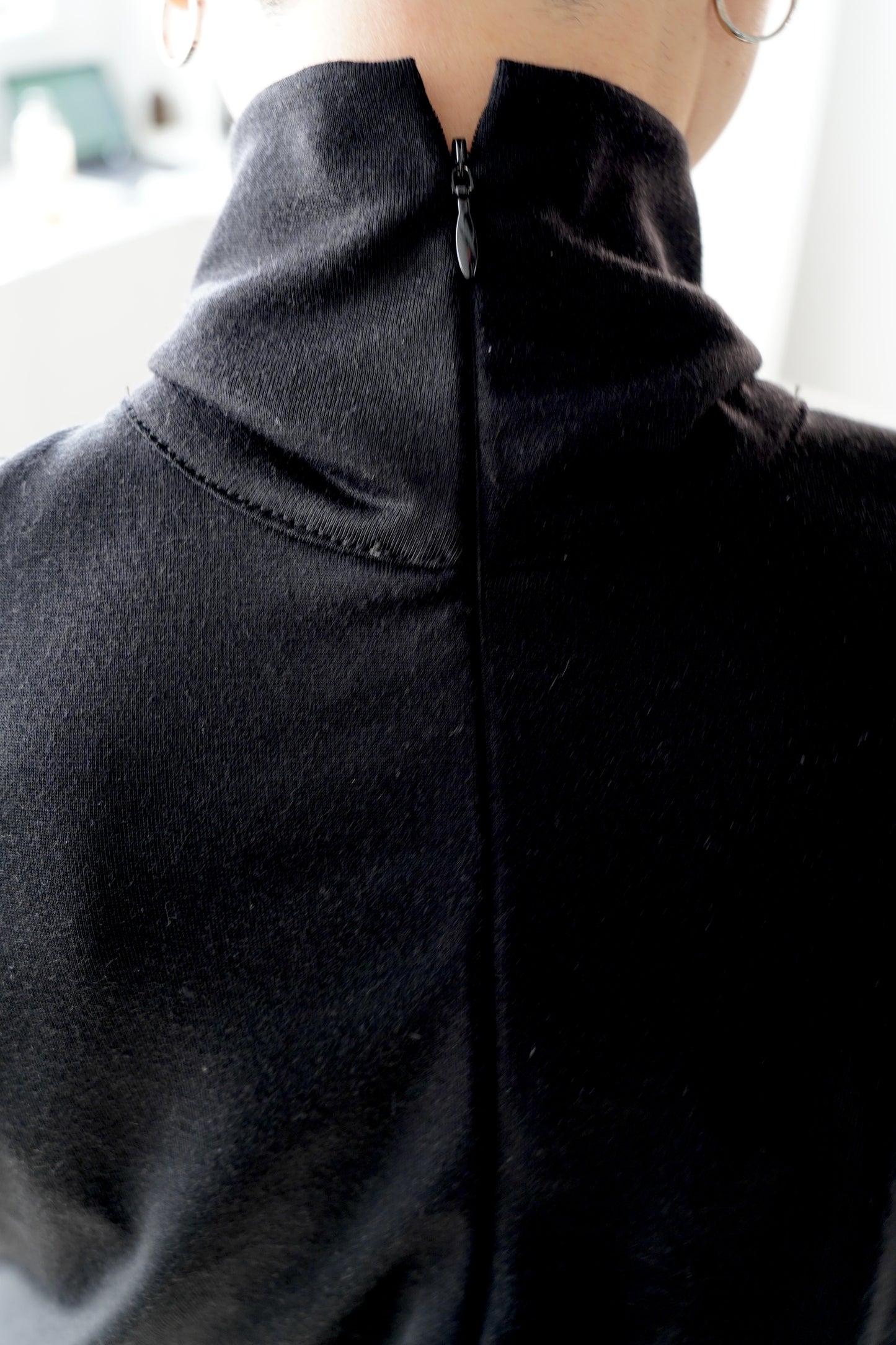 Hineck  Zip Cutsew / BLACK -1月25-31日発送-