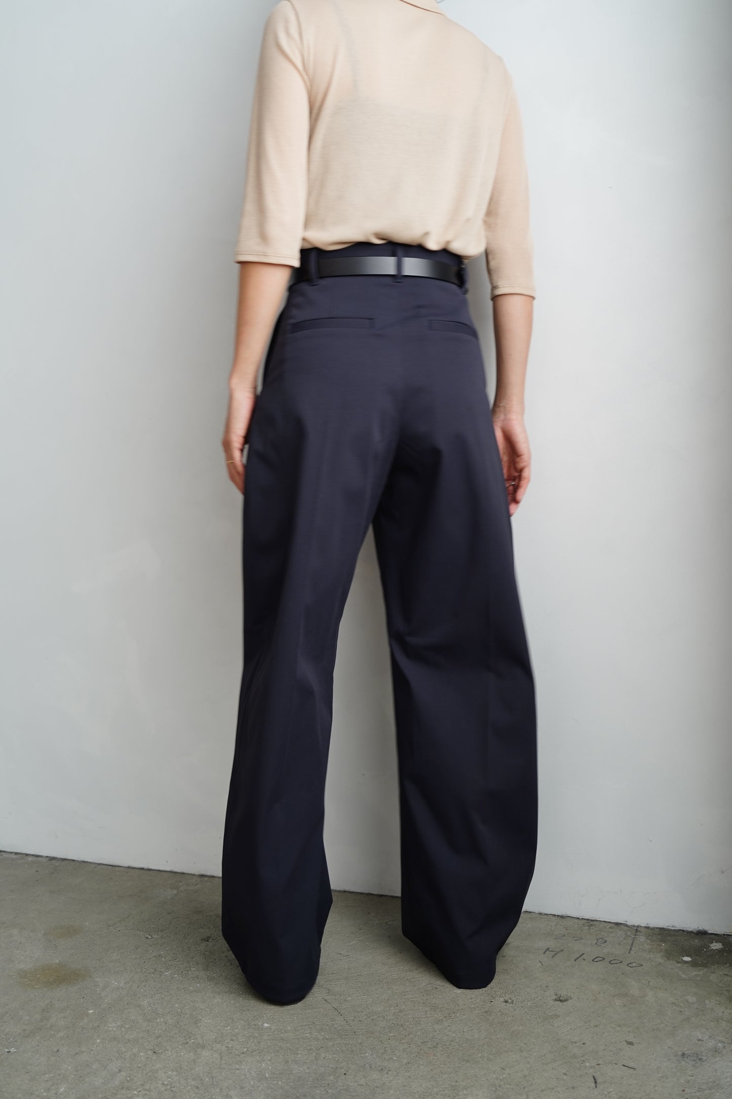 Basic Chino Pants / NAVY -9月20-25日発送-