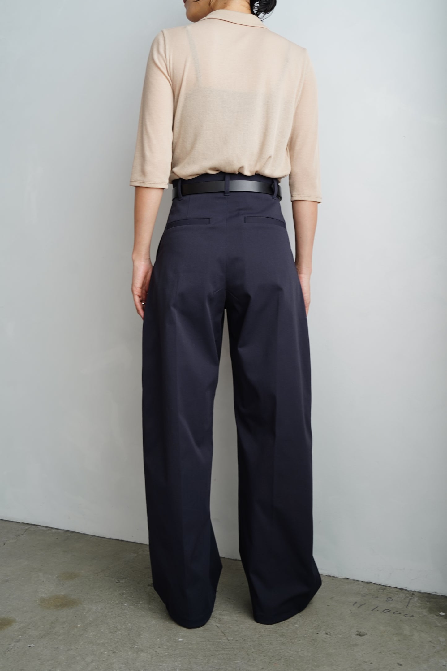 Basic Chino Pants / NAVY -9月20-25日発送-