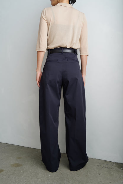 Basic Chino Pants / NAVY -9月20-25日発送-