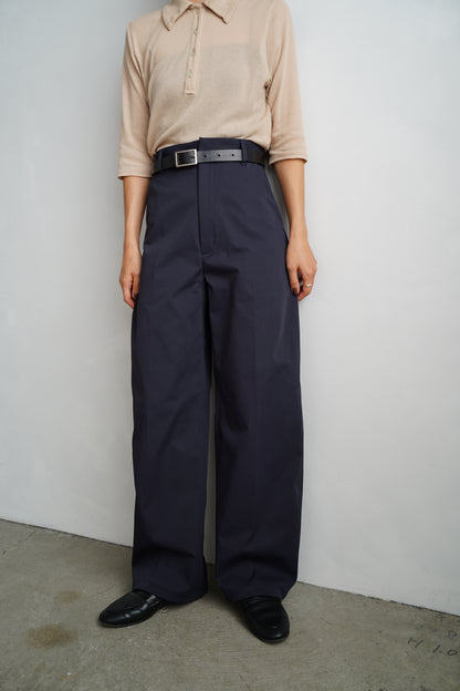 Basic Chino Pants / NAVY -9月20-25日発送-