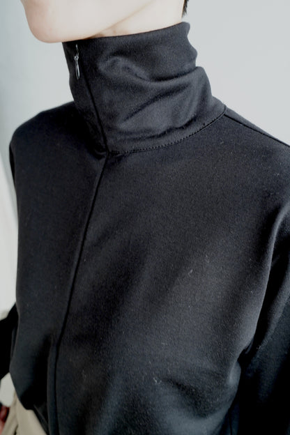 Hineck  Zip Cutsew / BLACK -1月25-31日発送-