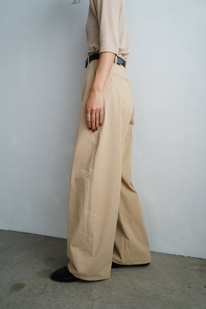 Basic Chino Pants / BEIGE -9月20-25日発送-