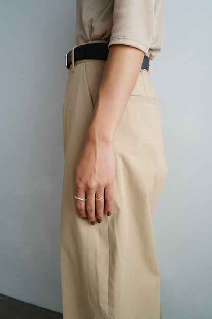 Basic Chino Pants / BEIGE -9月20-25日発送-