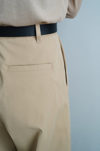 Basic Chino Pants / BEIGE -9月20-25日発送-