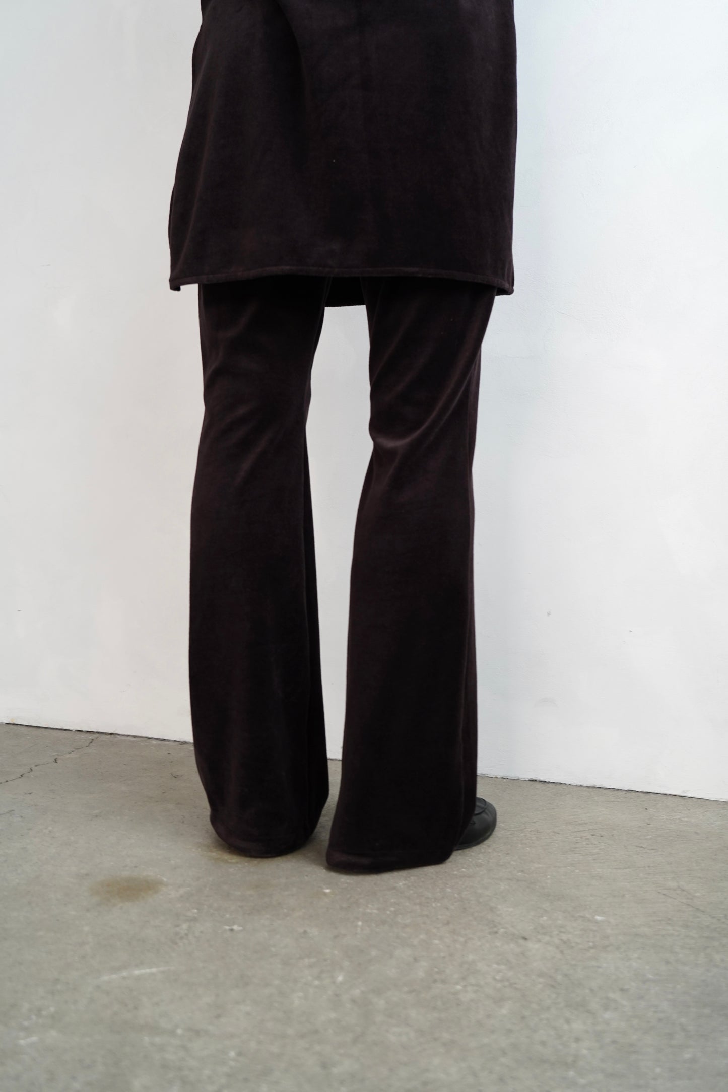 Velour Cami Pants Set / BROWN -9月30日発送-