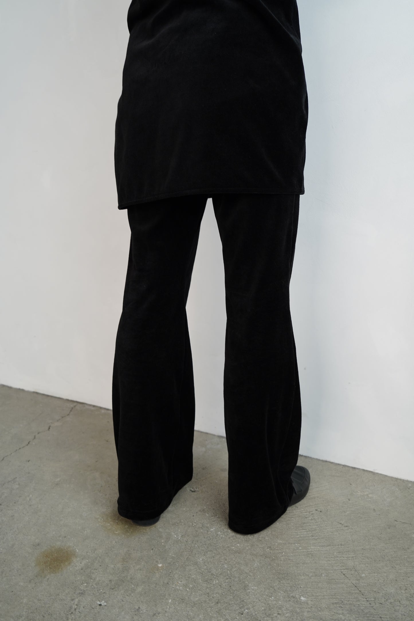 Velour Cami Pants Set / BLACK -9月30日発送-