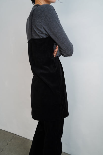 Velour Cami Pants Set / BLACK -9月30日発送-