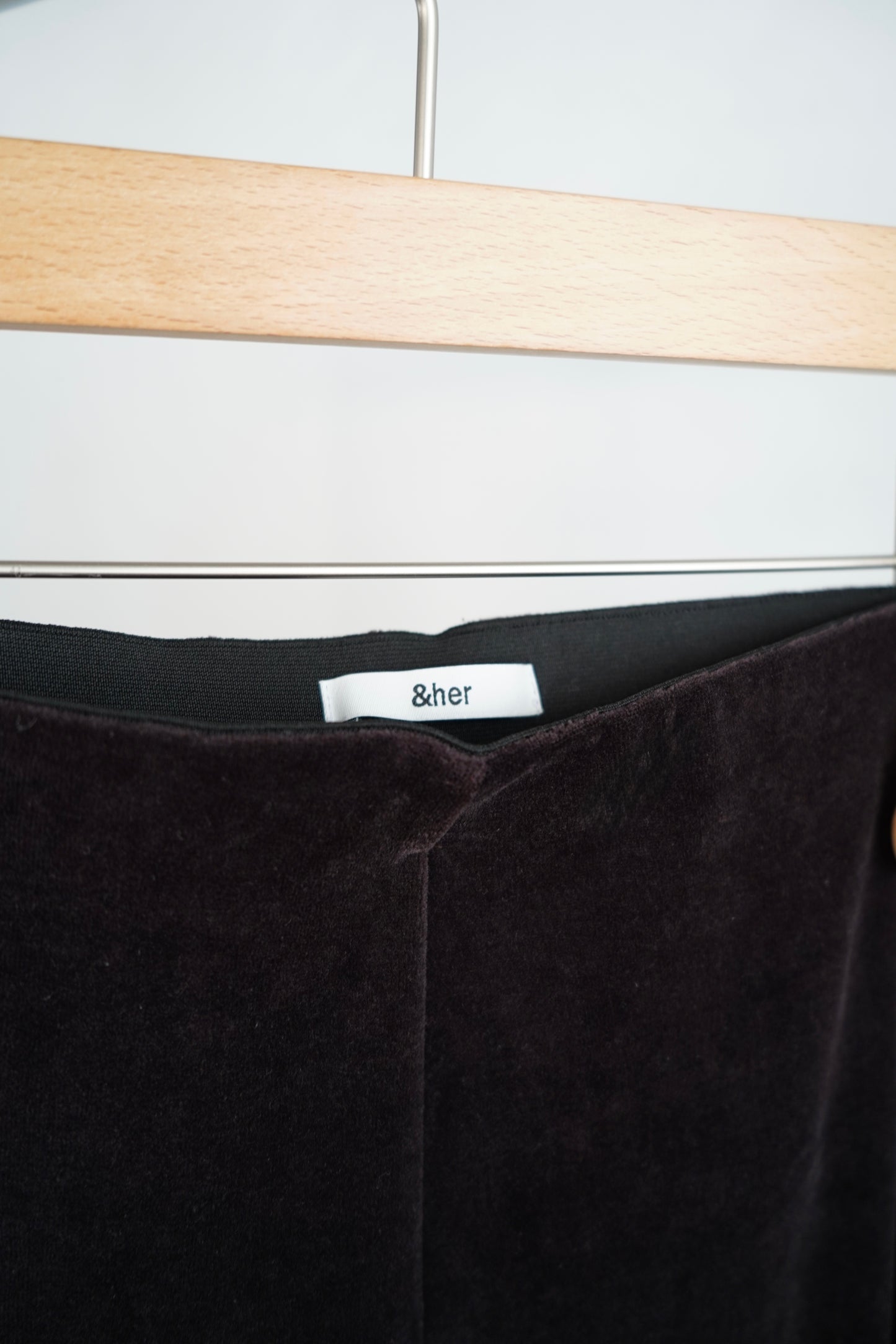 Velour Cami Pants Set / BROWN -9月30日発送-