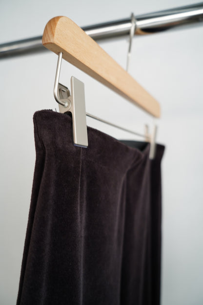 Velour Cami Pants Set / BROWN -9月30日発送-