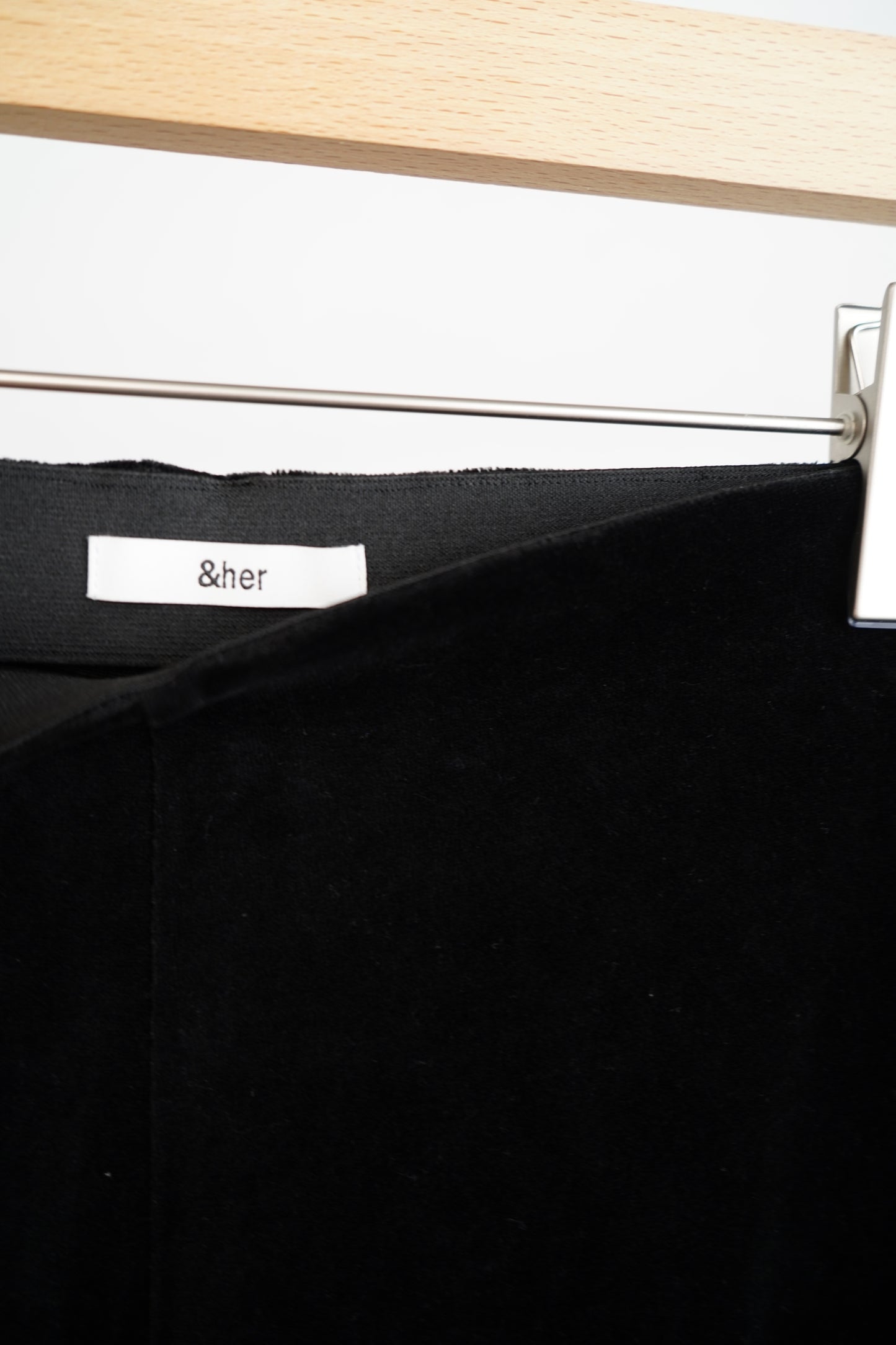 Velour Cami Pants Set / BLACK -9月30日発送-