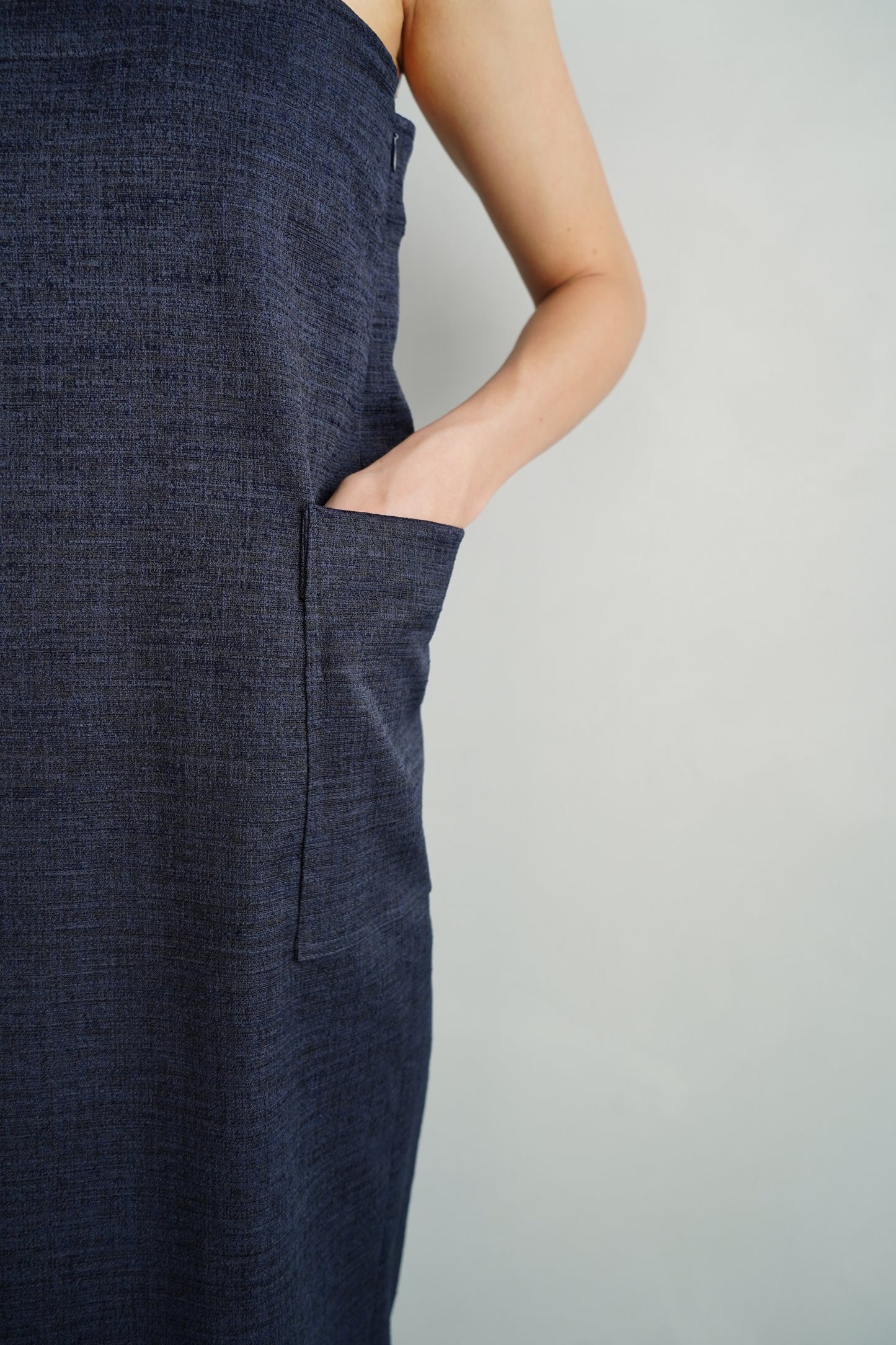 Jacquard Dress / NAVYBLACK -5月20日発送-