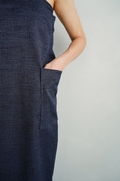 Jacquard Dress / NAVYBLACK -5月20日発送-