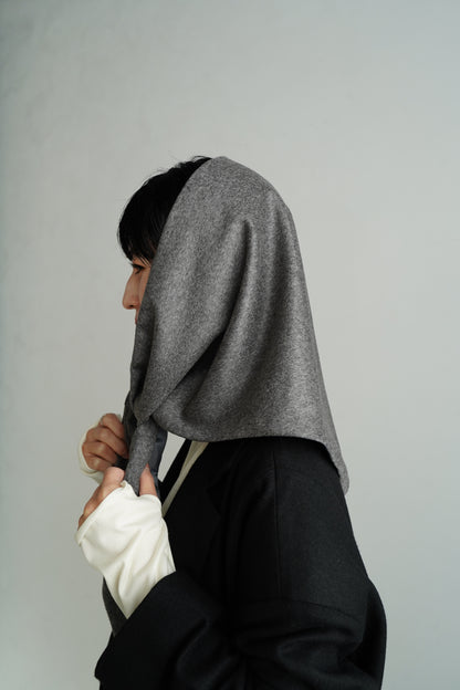 【12月15日までの限定販売】Cashmere Stole / GRAY -12月20-22日発送-