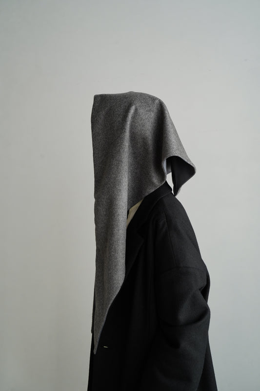 【12月15日までの限定販売】Cashmere Stole / GRAY -12月20-22日発送-