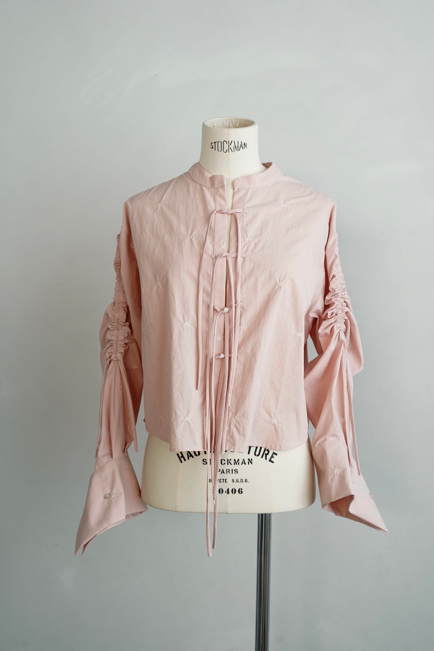 Embroidery Shirt / PINK -9月18日発送-