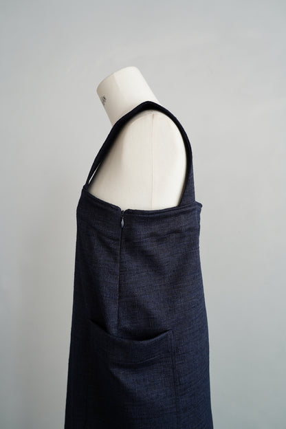 Jacquard Dress / NAVYBLACK -5月20日発送-