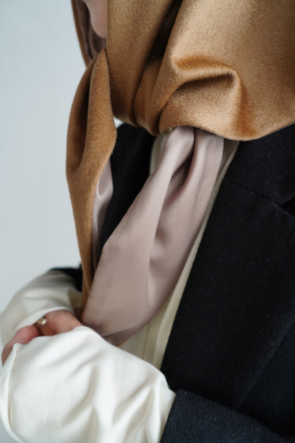 【12月15日までの限定販売】Cashmere Stole / CAMEL -12月20-22日発送-