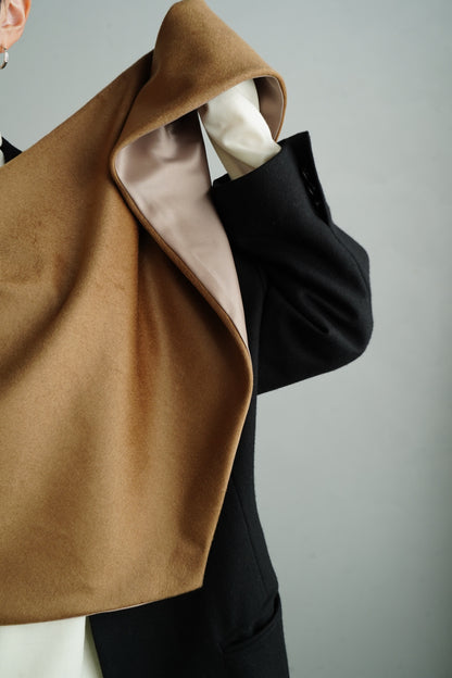 【12月15日までの限定販売】Cashmere Stole / CAMEL -12月20-22日発送-