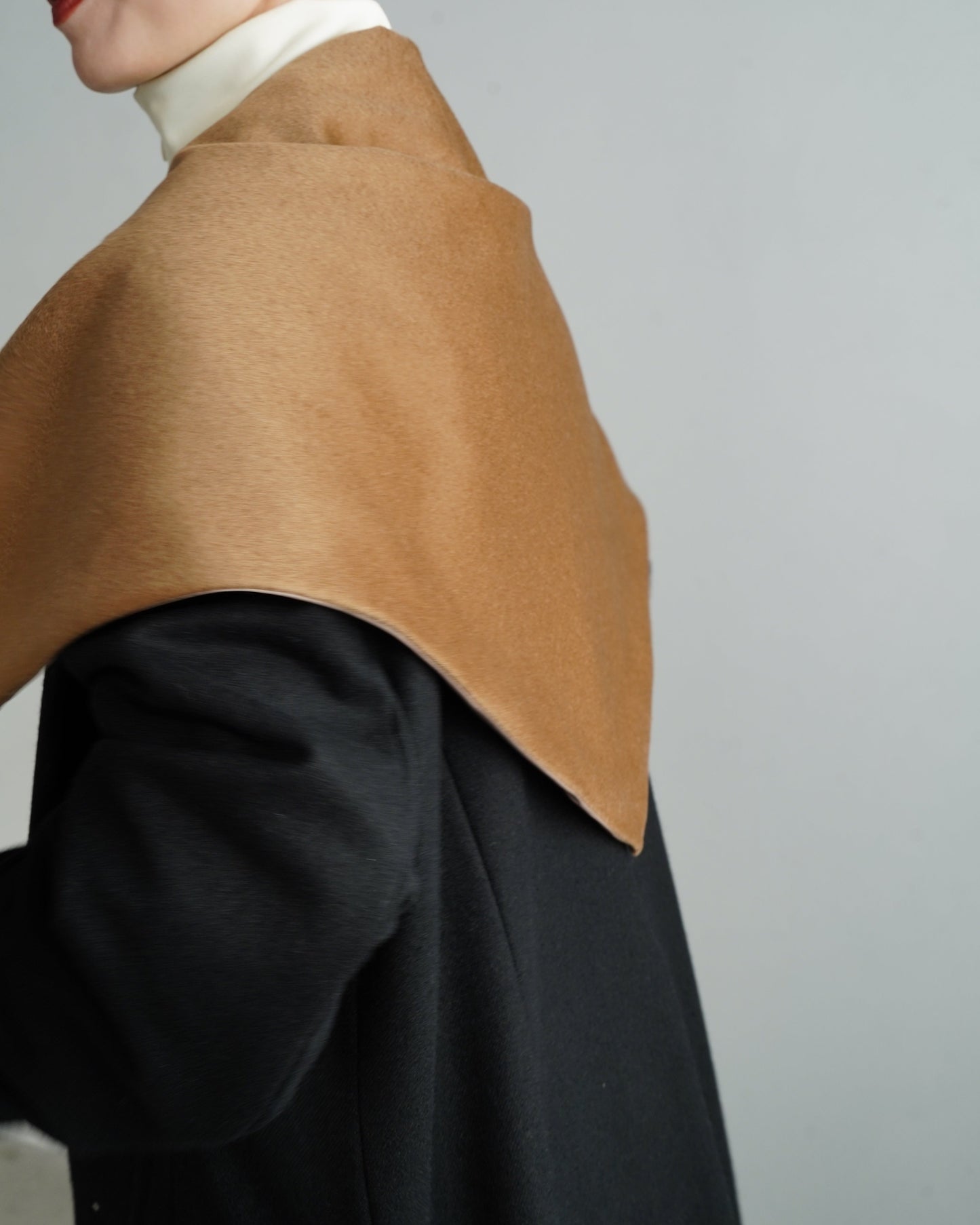 【12月15日までの限定販売】Cashmere Stole / CAMEL -12月20-22日発送-