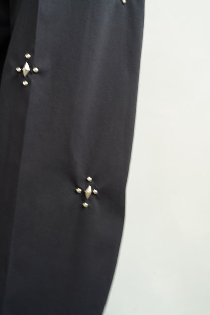 Studs Chino Pants / NAVY -9月30日発送-
