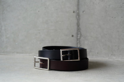 Leather Belt / BLACK -9月30日発送-