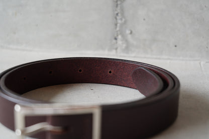 Leather Belt / BROWN -9月30日発送-