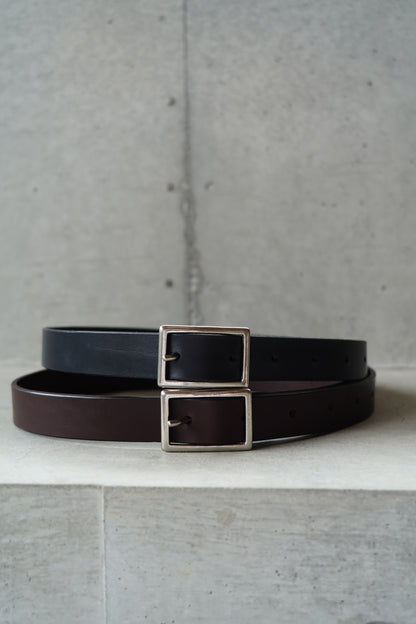 Leather Belt / BROWN -9月30日発送-