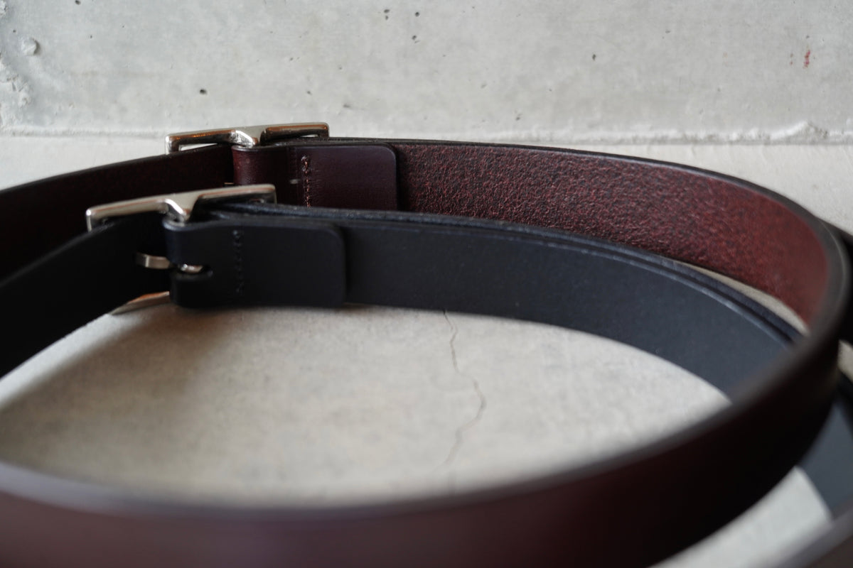 Leather Belt / BLACK -9月30日発送-
