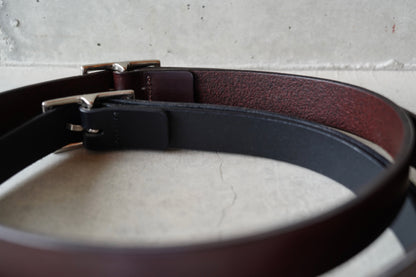 Leather Belt / BLACK -9月30日発送-