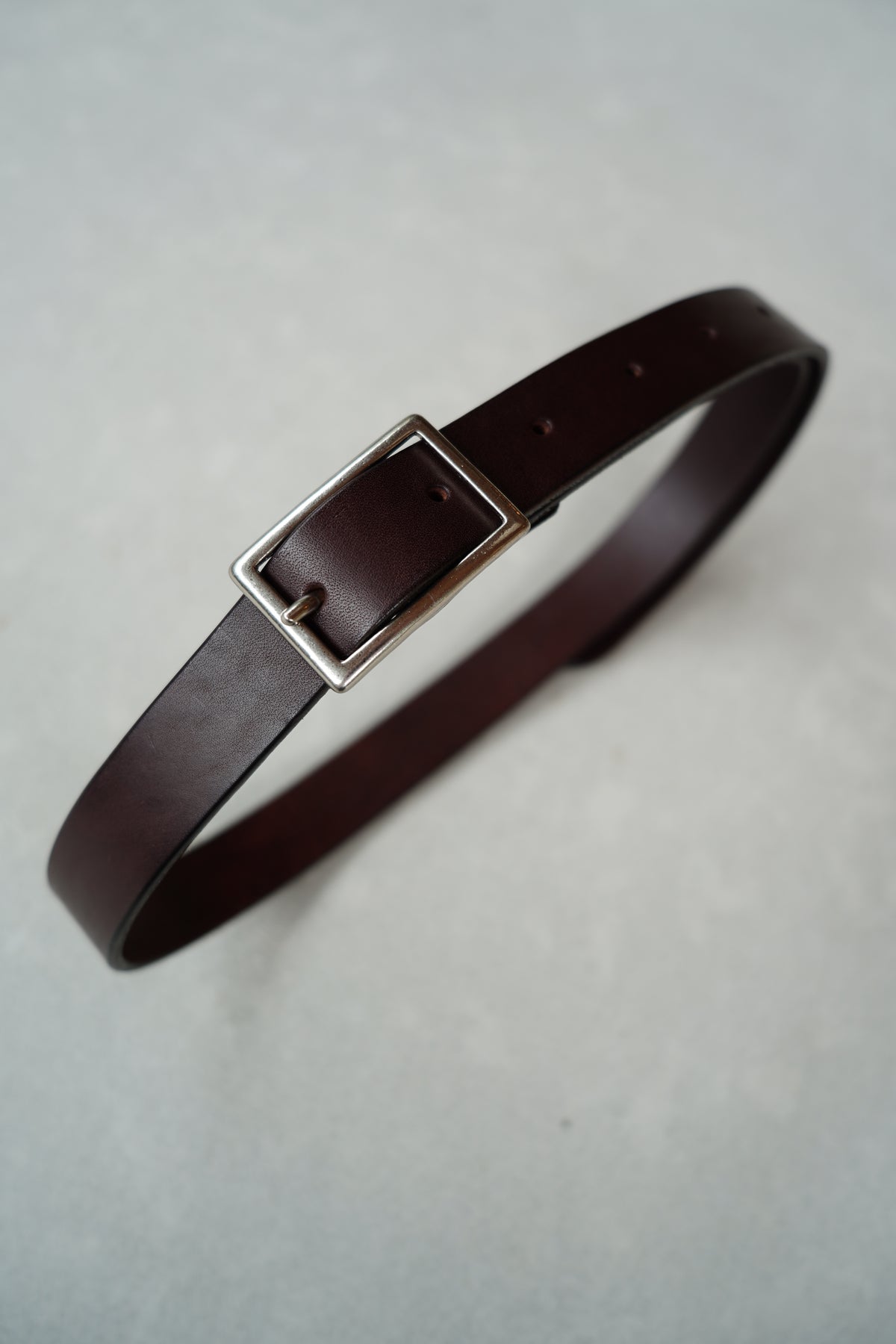 Leather Belt / BROWN -9月30日発送-
