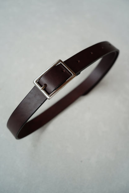 Leather Belt / BROWN -9月30日発送-