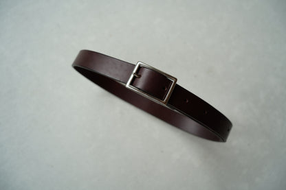 Leather Belt / BROWN -9月30日発送-