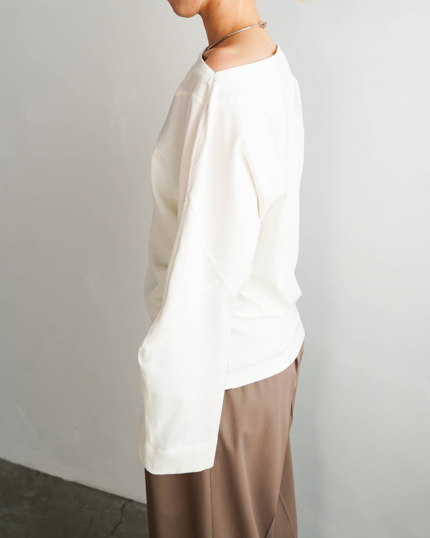Seamed Shirt / OFFWHITE