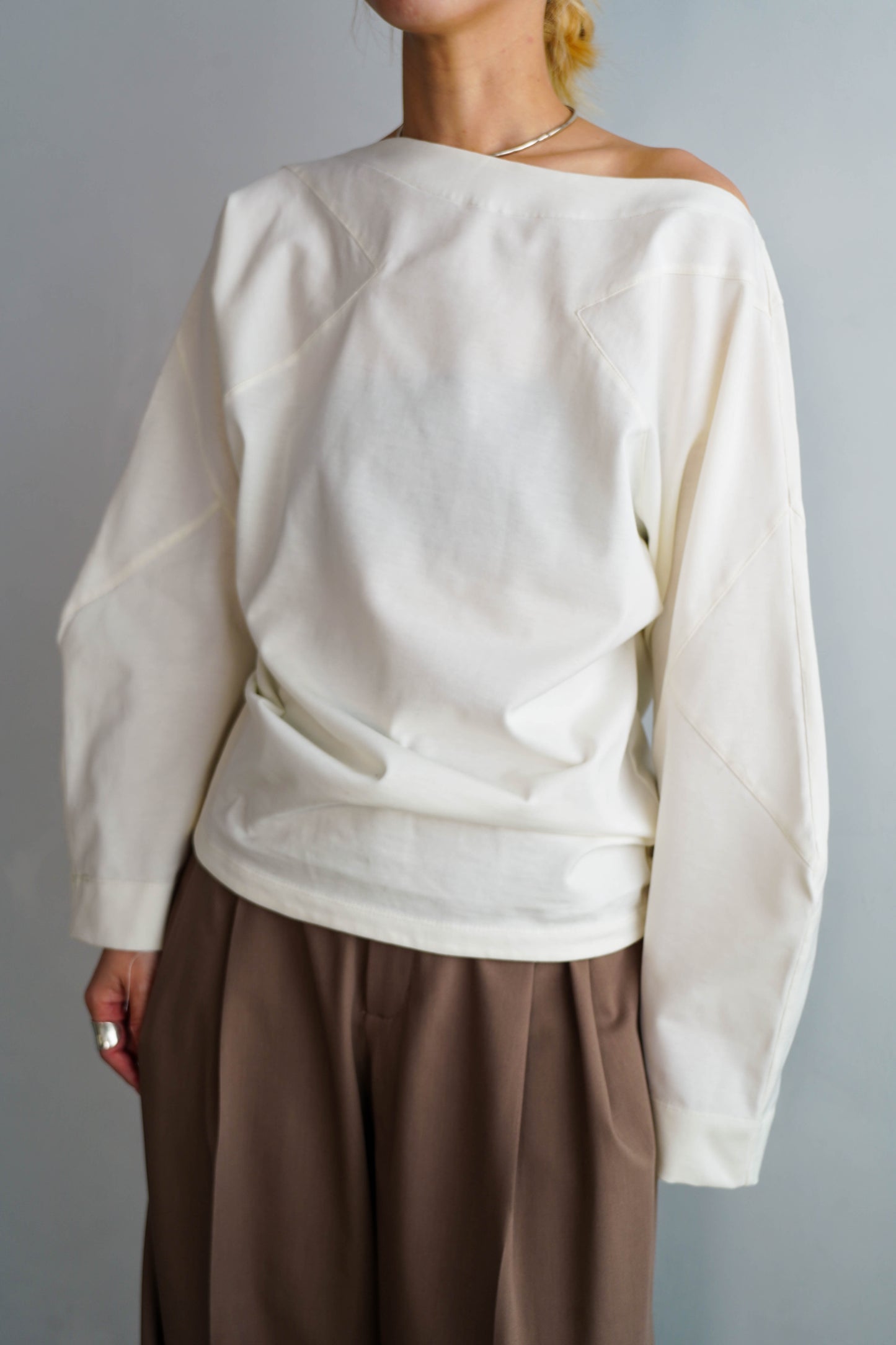 Seamed Shirt / OFFWHITE