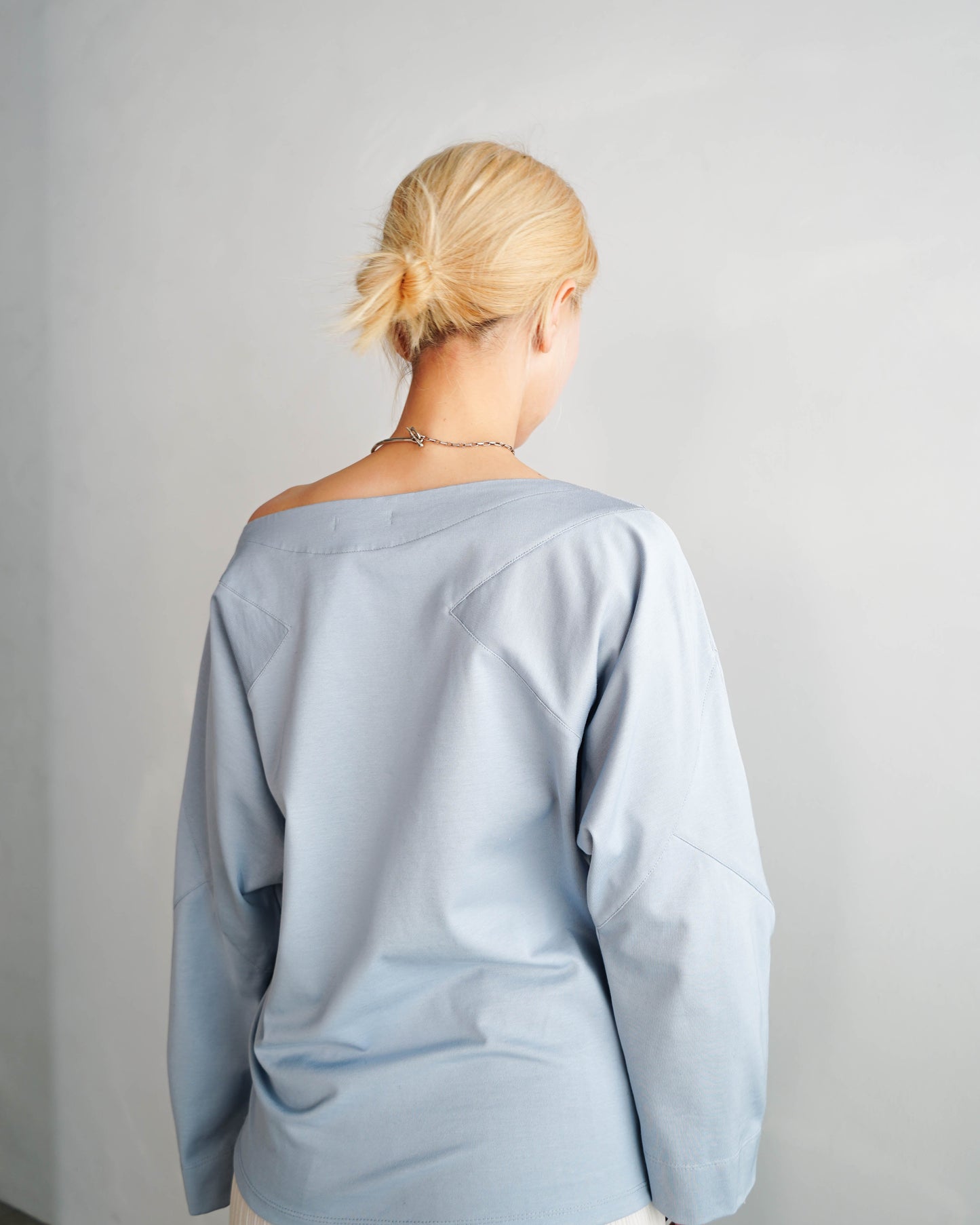 Seamed Shirt / BLUE