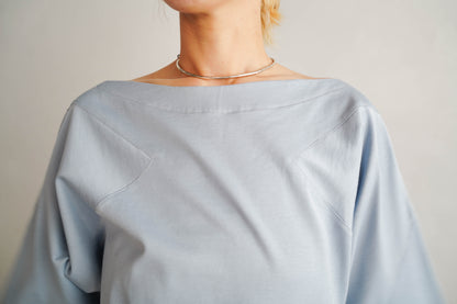 Seamed Shirt / BLUE