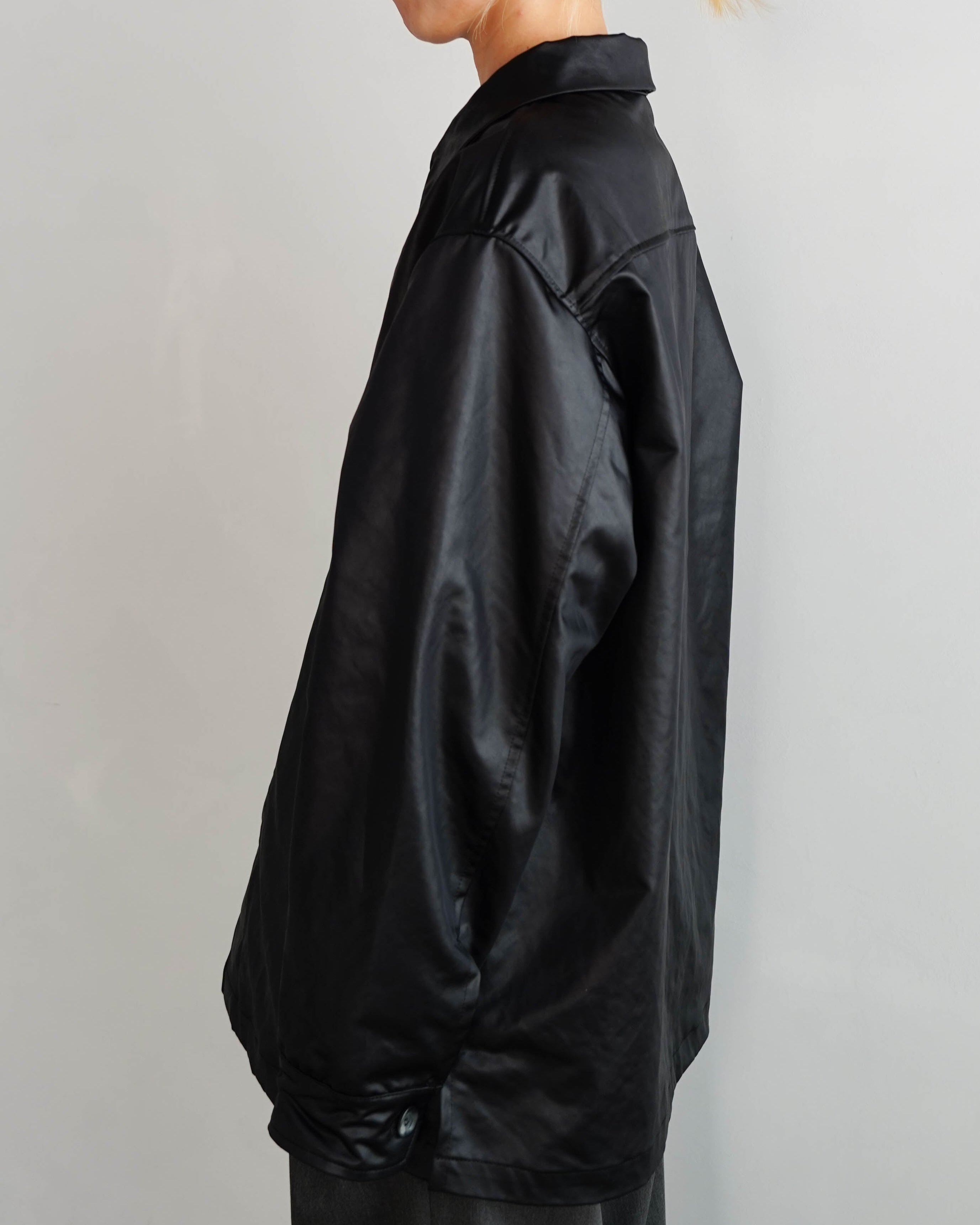 Ecoleather Jacket / BLACK -2月25-28日発送- – &her