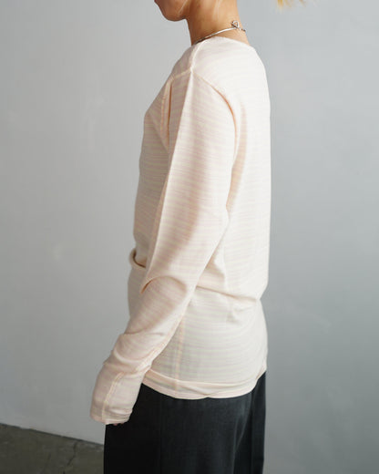 Border Pullover / PINK