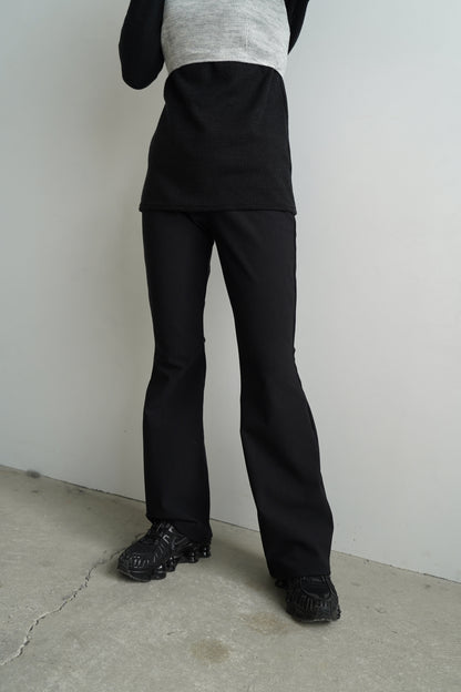 Flare Pants / BLACK -1月20-22日発送-