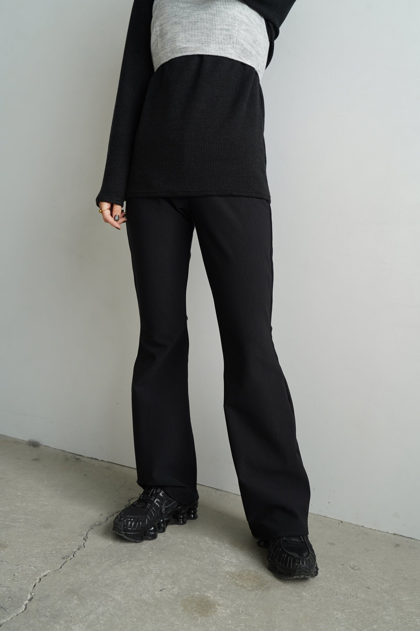 Flare Pants / BLACK -1月20-22日発送-