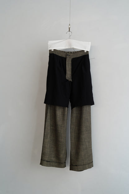 Tweedy Pants / BROWN -6月13-18日発送-