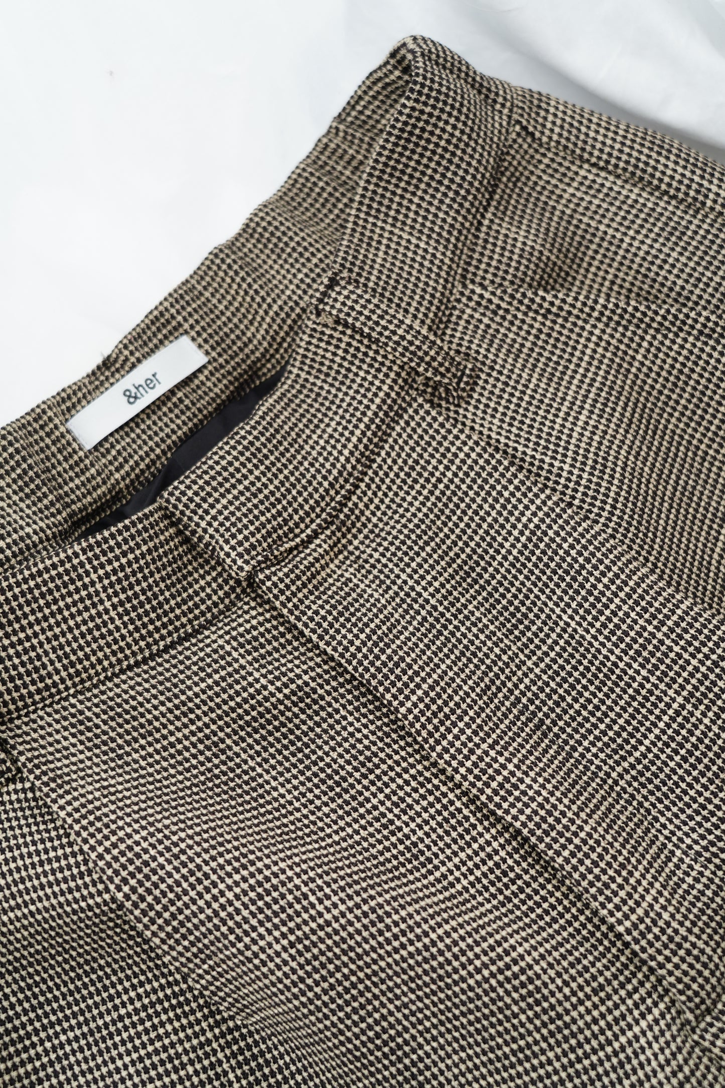Tweedy Pants / BROWN -6月13-18日発送-