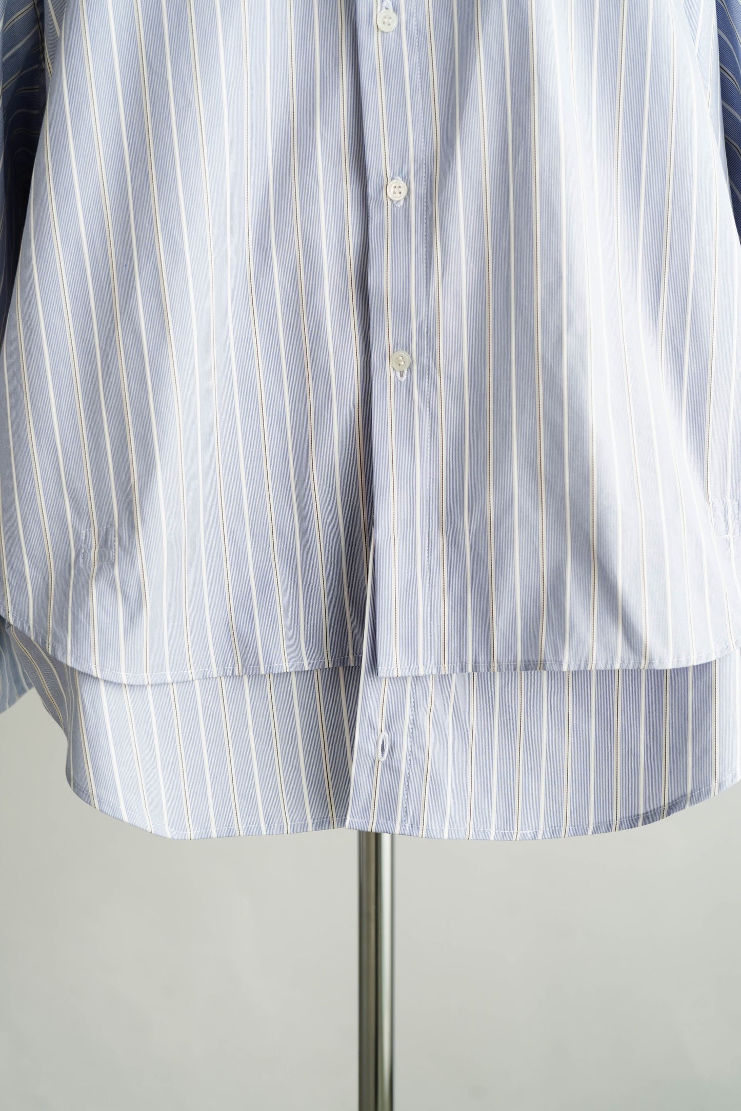 Over Stripe Shirt / BLUE -4月10日発送-