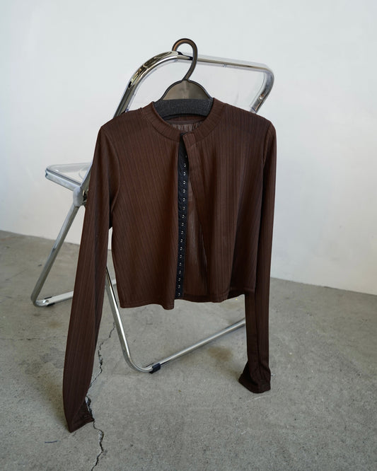 Middle Cardigan / BROWN