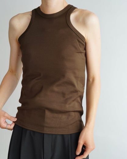 Sleek Tanktop / BROWN